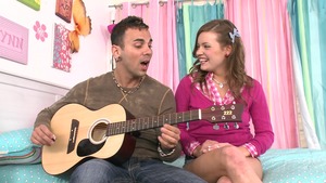 Pure18: Pierced Ashlynn Leigh & Voodoo oily pussy fuck