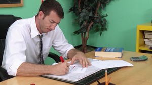 Big Tits at School: Teacher Brooke Wylde ass fingering