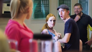 MILFsLikeItBig: Ella Hughes wearing socks alongside Danny D