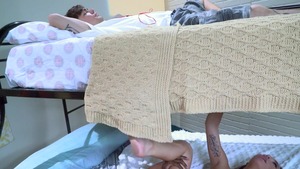 BabyGotBoobs: European Karlee Grey wearing shorts throat fuck