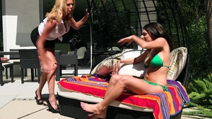 MomsLickTeens - Natural Briana Banks fantasy cheating outdoors
