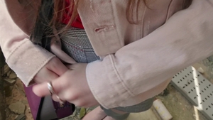 PublicPickups: Pussy fucking video next to bald POV Elle Rose