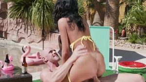 PornstarsLikeItBig - August Ames ass fingering