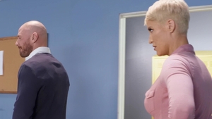 Big Tits at School: Ryan Keely plowed by big dick Johnny Sins