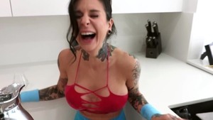 Day With a Pornstar - Joanna Angel yoga XXX video