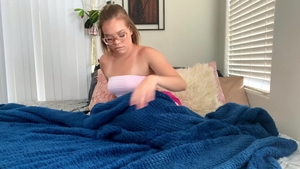 Day With a Pornstar - Blonde haired Kenzie Madison spanking
