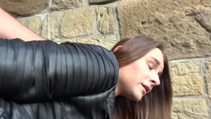 PublicAgent: Adelle Unicorn clean cum in her pussy outdoors