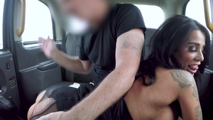 FakeTaxi: European Alice Judge and John POV blowjob outdoors