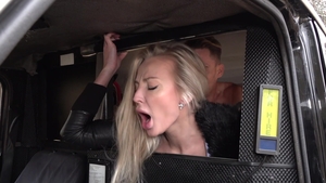 FemaleFakeTaxi: European blonde hair Kayla Green ass pounding