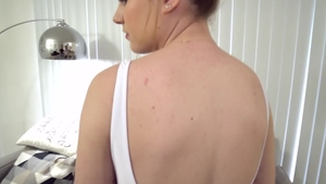 StepSiblingsCaught: Brunette Mabel May POV pussy fucking