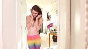 Nubiles.net - Tall Adelle Unicorn girl pussy fuck porno