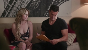 NewSensations: Hot blonde haired Britney Light throat fucking