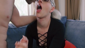 JamesDeen: Nikki Snow bends to get fucked scene