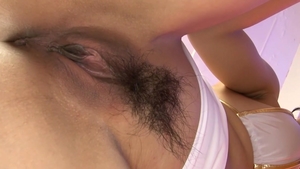 JavHub: Sumire Matsu wearing panties creampie