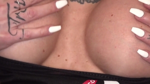 AltErotic.com - Rough sex in company with inked doll