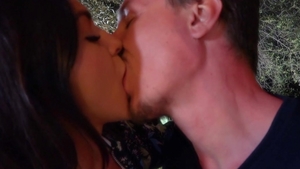 Hitzefrei.com: Lullu Gun wearing dress hard butt sex
