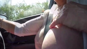 Lady Sonia: Hard sex in car