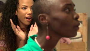 FakeHostel.com: Tall Romy Indy double blowjob