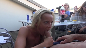 CzechHomeOrgy.com - Reality czech threesome at the party