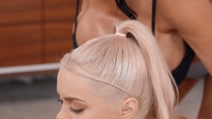 Hot and Mean - Ava Devine wearing socks feet licking