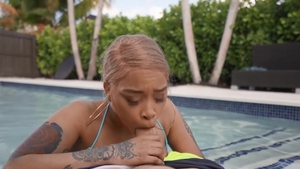 RealityKings Prime: Advoree wearing bikini POV ballet outdoors