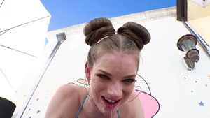 Swallowed: Wet and nice Erin Everheart throat fuck