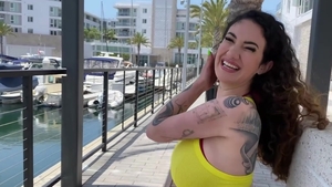 GotFilled - Arabelle Raphael exposing natural tits