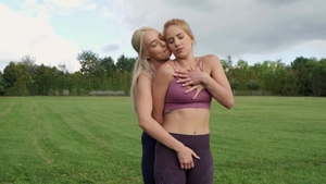 We Live Together: Hungarian Amy Douxxx yoga