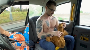 FemaleFakeTaxi - Czech Lady Gang is a bubble butt amateur