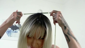 Benefit Monkey - POV plowing hard together with Tabitha Poison