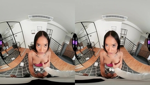 TMWVR Network - Very cute student really likes hardcore sex