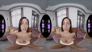 TmwVRNet.com - Juicy brunette orgasm