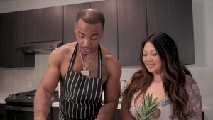 Amazing Films - Hard nailining with inked brunette