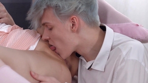 X-Angels.com: Girlfriend finds pleasure in hard slamming