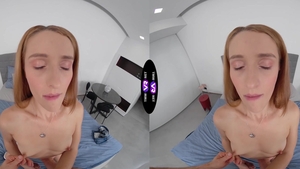 TMWVRNet: Flat boyfriend feels up to raw sex