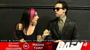 Burning Angel: Miesha's Taint vs Ronda's ArouseMe